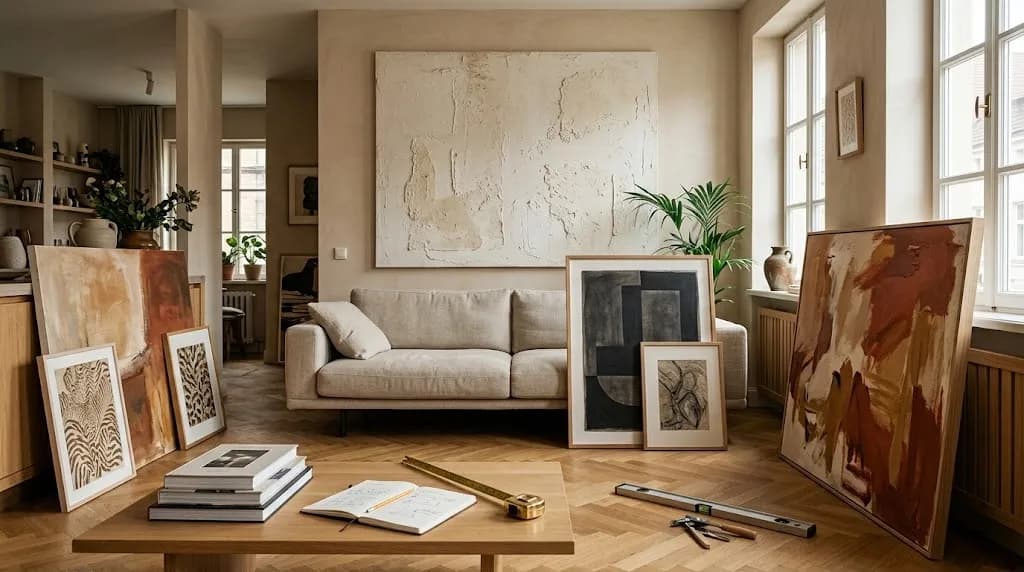 Salon İçin Tablo Seçimi Nasıl Yapılır? Ela Art İmzasıyla Duvarlarınızı Sanat Galerisine Dönüştürme Rehberi